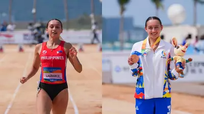 Filipina sprinter Lauren Hoffman wins bronze at Asian Athletics Championships