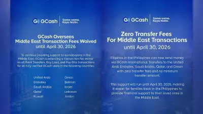 GCash Extends Zero-Fee Transfers to Middle East Amid Regional Developments