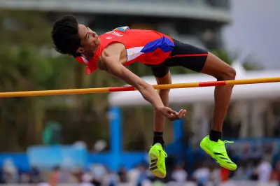 Grospe Wins Gold in Men's High Jump at Asian Beach Games