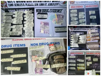 Iloilo City Police Arrest 9, Seize P2.35M Shabu in 48-Hour Drug Operations