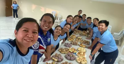 Mandaue Police Learn Bread and Pastry Making in Livelihood Training