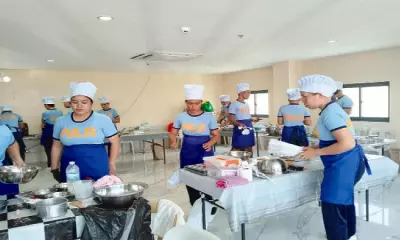 Mandaue Police Swap Handcuffs for Baking Tools in Livelihood Training