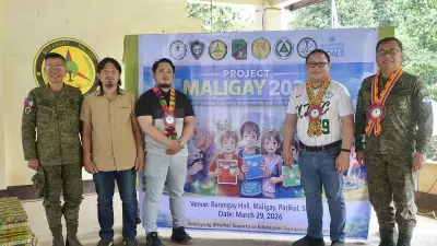 Military and College Launch Humanitarian Project in Sulu Village