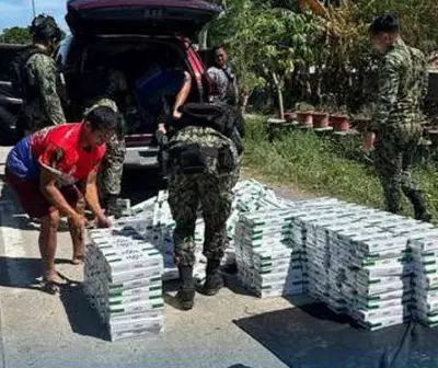 Police Seize P658,873 in Smuggled Cigarettes After High-Speed Chase in Sultan Kudarat