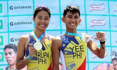 Yee and Trupa Defend Titles at National Age Group Duathlon in Villar City