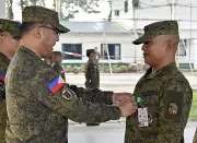 Army's 11th Infantry Division Promotes Officers and Enlisted Personnel in Sulu Ceremony