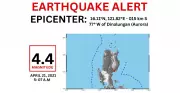 Magnitude 4.4 Earthquake Shakes Aurora Province, No Damage Reported