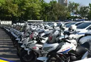 Over 100 Motorcycles, 40 Vehicles Deployed for ASEAN Summit Security in Lapu-Lapu City