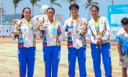 Philippine Women's 4x60m Relay Wins Silver at 2026 Asian Beach Games