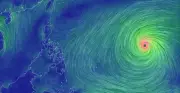 Super Typhoon Sinlaku Maintains Strength as It Approaches Philippine Territory