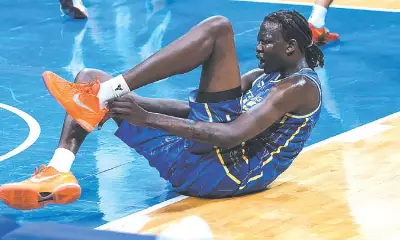 Bol Bol Out for Rest of PBA Commissioner's Cup After Partial Achilles Tear