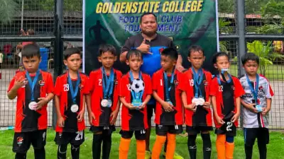 Davao Strikers Win Goldenstate College Football Tournament Title