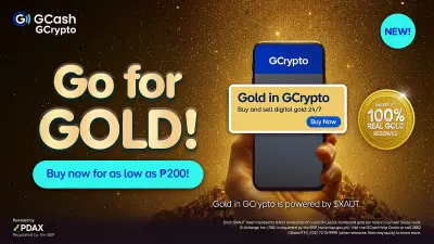 GCash Now Lets Filipinos Invest in Gold Via GCrypto to Hedge Against Inflation