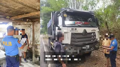 Wanted Person Arrested, 11 Dump Trucks Impounded in Iloilo Crackdown