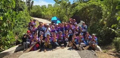Women-Led Group Transforms Muddy Road into Concrete Lifeline in Lipata
