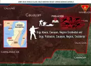 5 NPA Rebels Neutralized, 8 Firearms Seized in Negros Occidental Clash