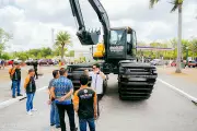 Bacolod City Acquires New Mini Amphibious Excavator for River Rehabilitation