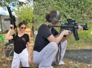Ellen Adarna Learns Shooting High-Powered Firearms After Motorcycle Lesson