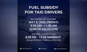 Iloilo City Distributes Fuel Subsidy to 883 Taxi Drivers