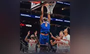 Knicks Crush Hawks 140-89 in Record Playoff Win, Advance to Semifinals