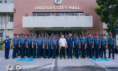 48 New Police Officers Deployed in Angeles City to Boost Security
