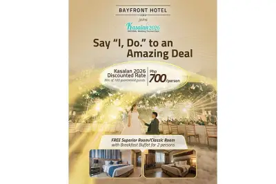 Bayfront Hotel Cebu Offers P700 Wedding Reception at Kasalan 2026 Expo