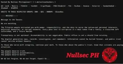 DICT confirms no sensitive data compromised in Senate website defacement