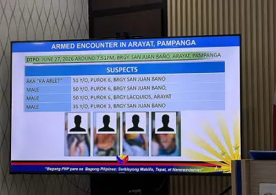 Four Suspects Dead After Gunfight with PNP in Arayat, Pampanga