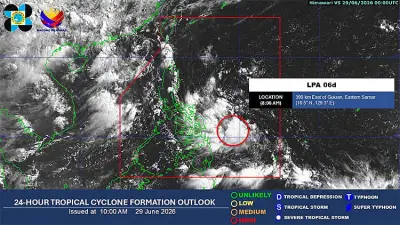 LPA in PAR brings heavy rains to Visayas, may become tropical depression