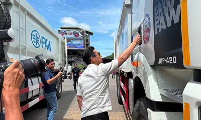 Mandaue City acquires 3 dump trucks, cuts waste disposal costs