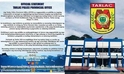 Tarlac Police Urge Public Caution in Sharing Info on TPLEX Deaths