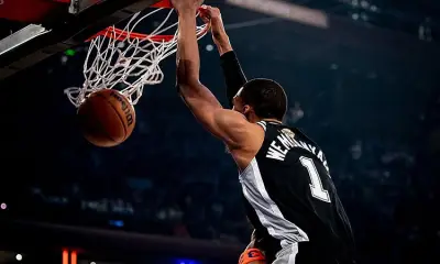 Wembanyama Leads Spurs to First NBA Finals Win, Cut Knicks Lead to 2-1
