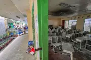 Fire Damages Part of Sudtonggan Elementary School on First Day of Classes