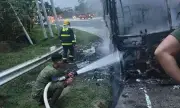 Investigation Launched After Bus Fire in Davao de Oro; All 62 Passengers Safe