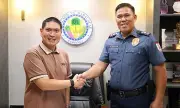 New Mabalacat Police Chief Pays Courtesy Call to Mayor Aquino
