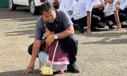 Teacher Shields Student During Magnitude 7.8 Quake in Mindanao