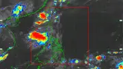 Tropical Depression Ester Maintains Strength as It Moves Across Southern Taiwan