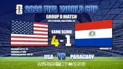 USA Leads World Cup Opener Early Due to Paraguay Own Goal