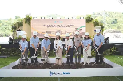 AboitizPower breaks ground on 60-MW battery storage in Cebu to boost Visayas grid reliability