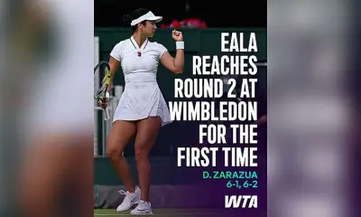 Alex Eala dominates Renata Zarazua 6-1, 6-2 in Wimbledon first round