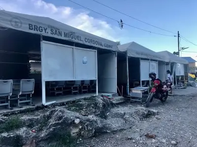 Makeshift Classrooms in Cordova Flooded, Urgent Need for Permanent Buildings