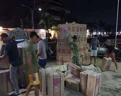 P17.4M Smuggled Cigarettes Seized in Zamboanga del Sur