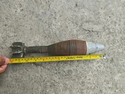 PCG turns over unexploded ordnance to Cebu EOD unit for disposal