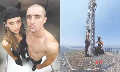 Russian Daredevil Couple Face Charges After Empire State Building Proposal