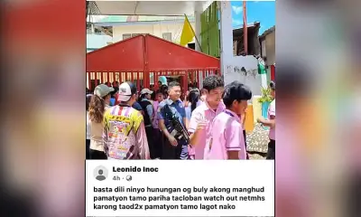 Student's Online Death Threat to Suspend Class Causes Panic in Olango Island School