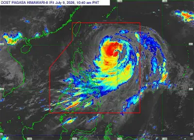 Typhoon Inday weakens but still powerful, Signal 2 up in Batanes