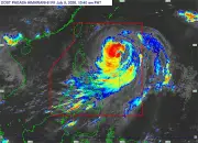 Typhoon Inday Intensifies, Signal No. 2 Up in Batanes and Babuyan Islands